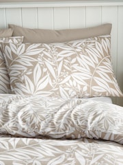 Catherine Lansfield Sorrel Leaf Floral Reversible Duvet Cover Set - Image 3 of 5