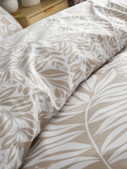 Catherine Lansfield Sorrel Leaf Floral Reversible Duvet Cover Set - Image 4 of 5