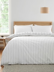 Bianca Ashford Stripe Cotton Duvet Cover Set - Imagen 2 de 5