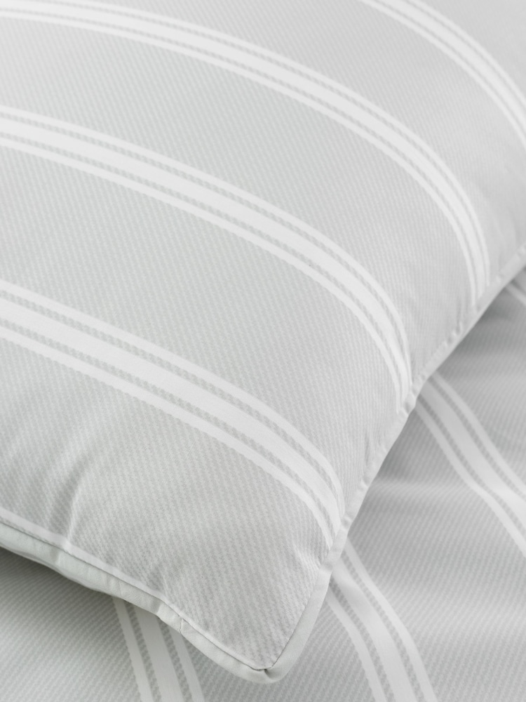 Bianca Ashford Stripe Cotton Duvet Cover Set - Imagen 5 de 5
