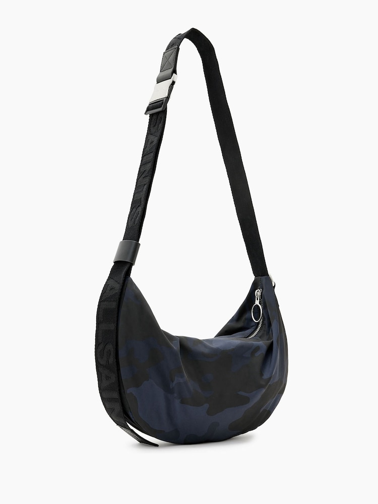 AllSaints Blue Koy Cross-Body Bag - Image 7 of 7