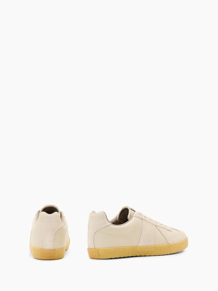 AllSaints White Jaimee Sneakers - Image 3 of 5
