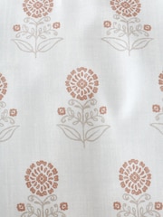 Pineapple Elephant de capa de edredom e Duvet em xilogravura floral Set - Imagem 6 de 6
