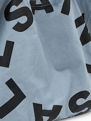 AllSaints Blue Large Tierra Tote Bag - Image 6 of 7