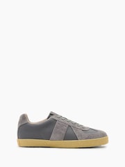 AllSaints Grey Jaimee Low Top - Image 1 of 6