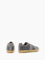 AllSaints Grey Jaimee Low Top - Image 2 of 6