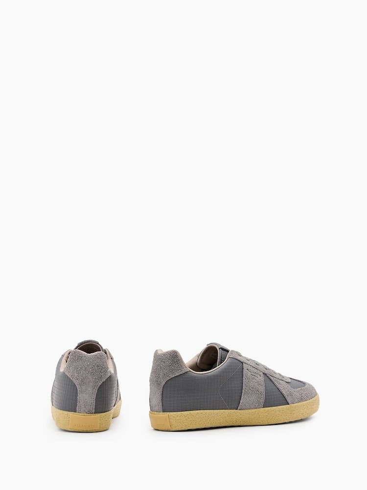 AllSaints Grey Jaimee Low Top - Image 2 of 6