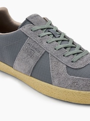 AllSaints Grey Jaimee Low Top - Image 4 of 6
