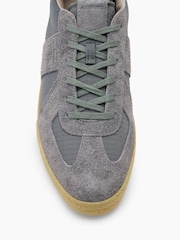 AllSaints Grey Jaimee Low Top - Image 5 of 6