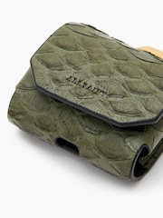 AllSaints Green Airpod Snake Case - Image 4 of 4