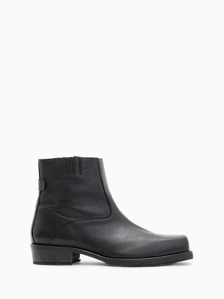 AllSaints Black Orla Boots - Image 1 of 5