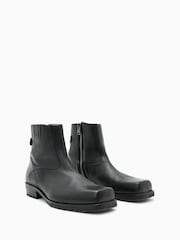 AllSaints Black Orla Boots - Image 2 of 5