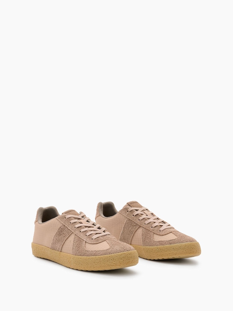 AllSaints Pink Jaimee Sneakers - Image 2 of 5 AllSaints Pink Jaimee Sneakers - Image 2 of 5