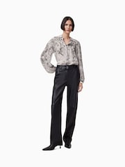 AllSaints White Eddie Shirt - Image 3 of 7