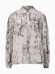 AllSaints White Eddie Shirt - Image 7 of 7