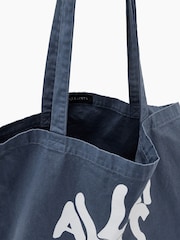 AllSaints Blue Orlando Tote Bag - Image 3 of 7
