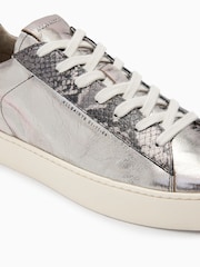 AllSaints Metallic Brown Shana Met Sneakers - Image 4 of 4