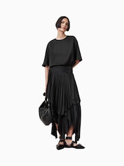 AllSaints Black Kat Skirt - Image 1 of 9