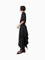 AllSaints Black Kat Skirt - Image 4 of 9