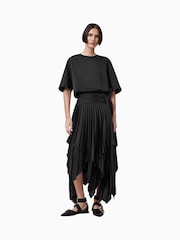 AllSaints Black Kat Skirt - Image 5 of 9