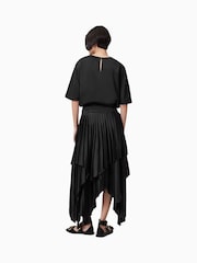 AllSaints Black Kat Skirt - Image 8 of 9