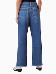 AllSaints Blue Blake Stud 100% Cotton Jeans - Image 7 of 8