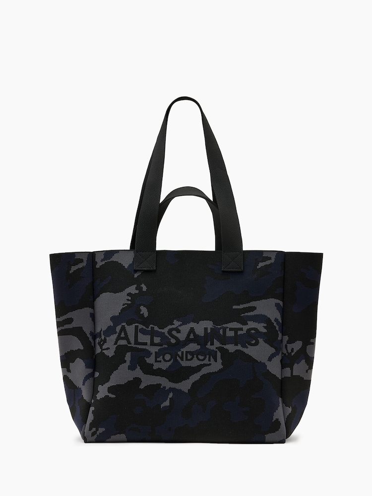 AllSaints Blue Izzy E/W Tote Bag - Image 1 of 5