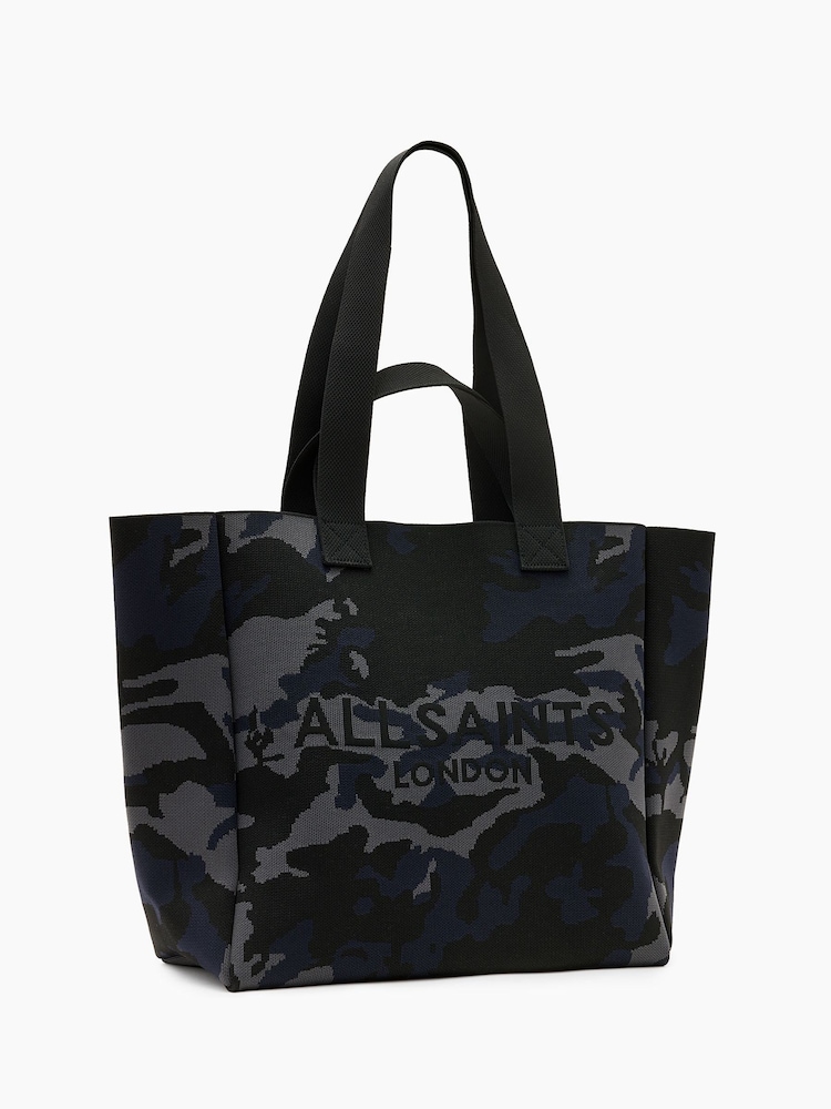 AllSaints Blue Izzy E/W Tote Bag - Image 3 of 5