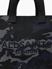 AllSaints Blue Izzy E/W Tote Bag - Image 4 of 5