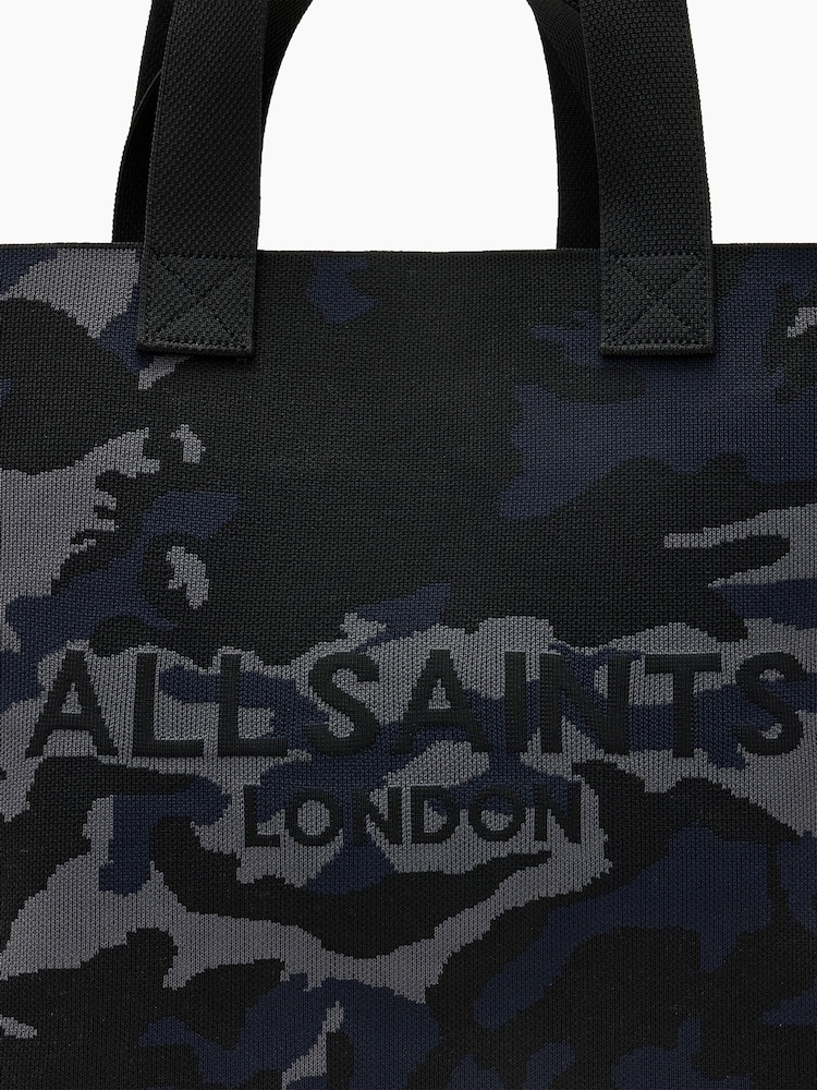 AllSaints Blue Izzy E/W Tote Bag - Image 4 of 5