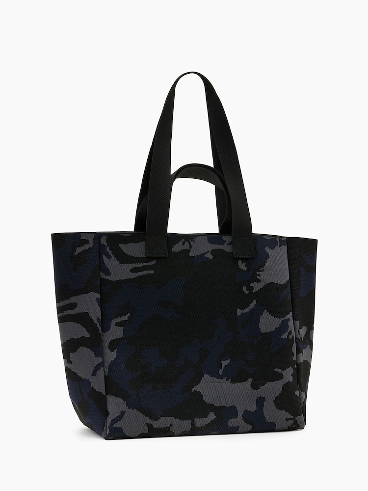 AllSaints Blue Izzy E/W Tote Bag - Image 5 of 5