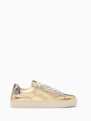 AllSaints Metallic Shana Met Sneakers - Image 1 of 5