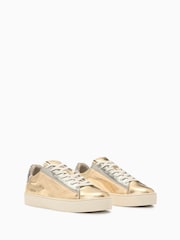 AllSaints Metallic Shana Met Sneakers - Image 2 of 5