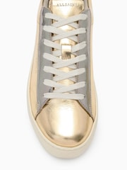 AllSaints Metallic Shana Met Sneakers - Image 4 of 5