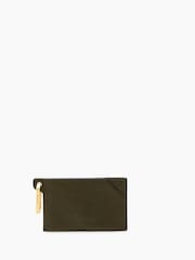 AllSaints Green Hex Cardholder - Image 1 of 4