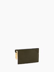 AllSaints Green Hex Cardholder - Image 2 of 4