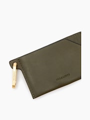 AllSaints Green Hex Cardholder - Image 3 of 4