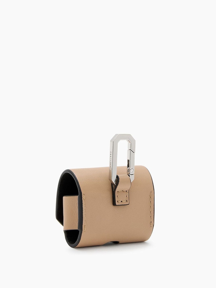 AllSaints Brown Airpod Hex Case - Image 2 of 4