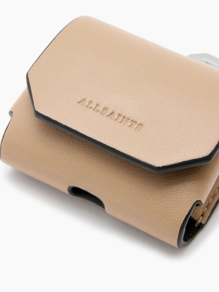 AllSaints Brown Airpod Hex Case - Image 3 of 4