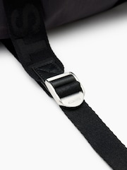 AllSaints Grey Kei Backpack - Image 6 of 7