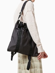AllSaints Grey Kei Backpack - Image 7 of 7