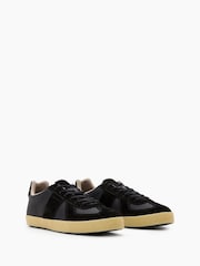 AllSaints Black Jaimee Low Top - Image 2 of 6