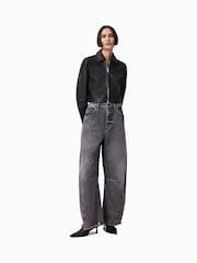 AllSaints Black Alma Jacket - Image 5 of 7