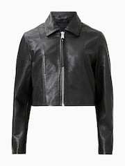 AllSaints Black Alma Jacket - Image 7 of 7