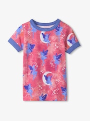 Hatley Pink Night Fairies Stretch Cotton Short Pyjamas Set - Изображение 3 из 4