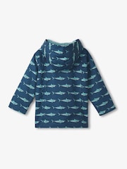 Синяя куртка из микрофибры с принтом акул Hatley - Изображение 3 из 3