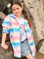 Hatley Blue Glitter Star A-Line Swing Jacket - صورة 1 من 3