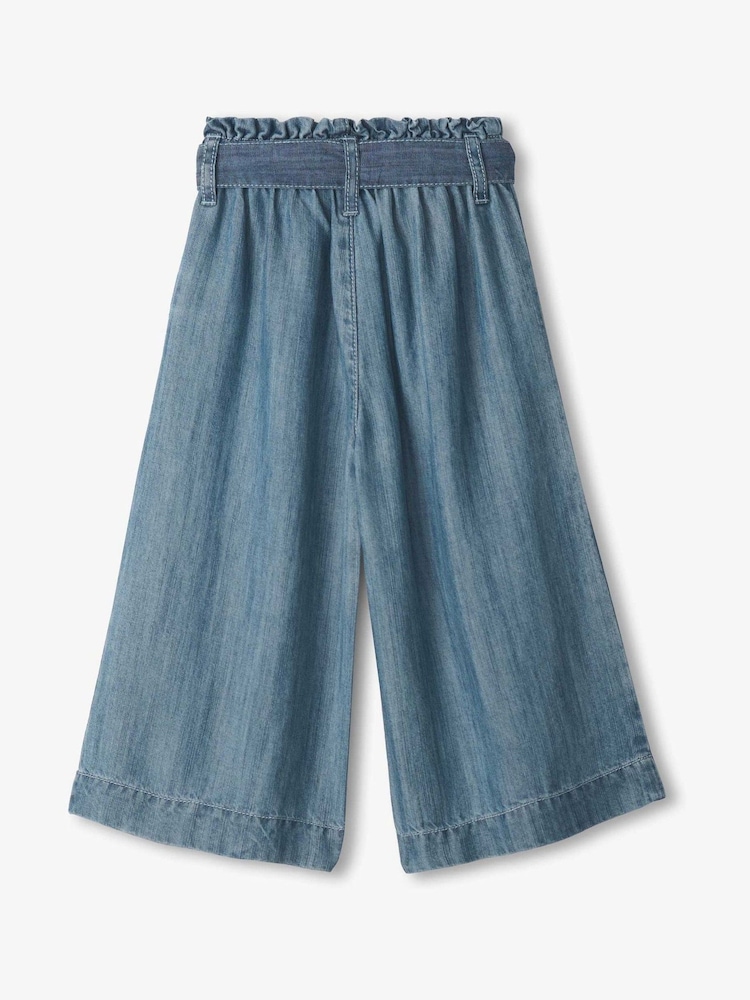 Pantaloni scurți tip paperbag Hatley Blue Smokey Wash - Image 2 of 2