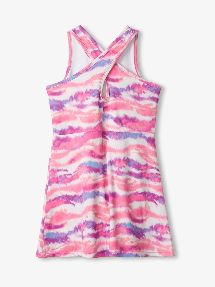 Hatley Pink Candy Ombre Active A-Line Dress - Image 4 of 4