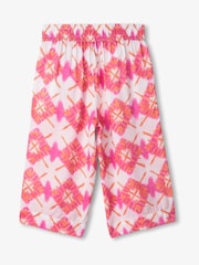 Hatley Painted Sunburst Wide Leg White Culottes - Image 3 of 3